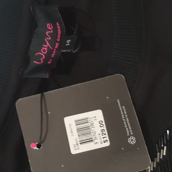 NEW SIZE 14 WAYNE COOPER Beaded Winter Top - Picture 6 of 8